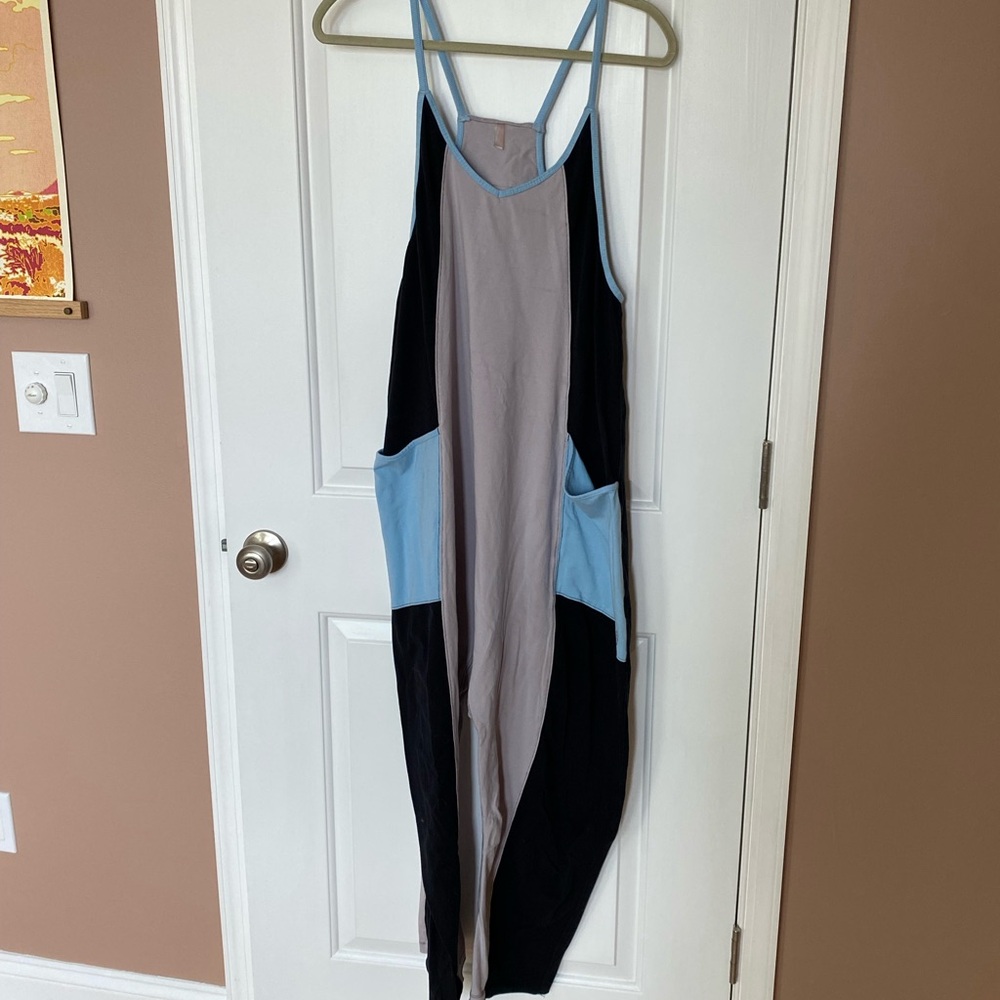 Color-blocked Hot Shot Jumpsuit